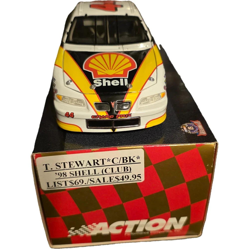 1998 Tony Stewart #44 Shell Pontiac Rookie Year 1/24 Action 1 of 1,500 bank